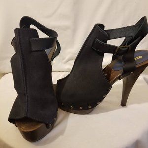 Bakers Blue Suede Heels | US Size 10